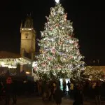 Old Town Square Christmas Tree
