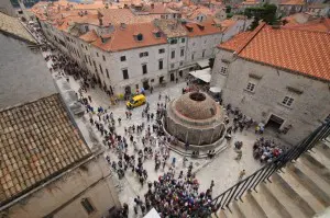 Dubrovnik Pile Gate Crowd