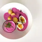 Saltibarsciai Soup