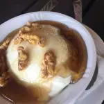 Yogurt with honey and walnuts