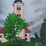 Lake Bled Island Church