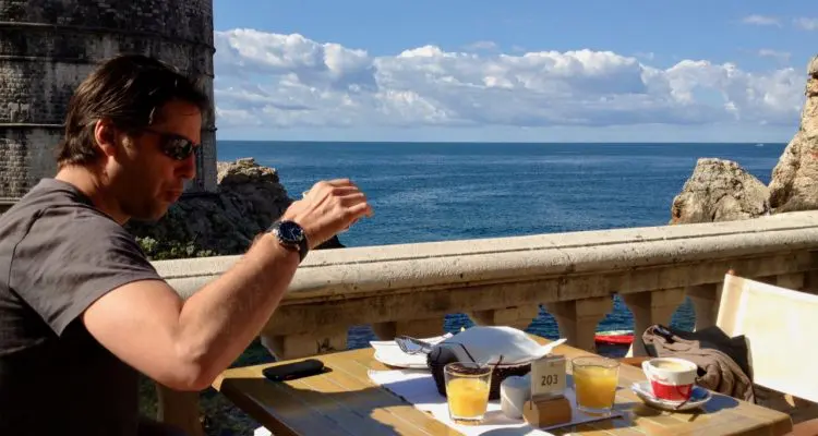 Dubrovnik coffee with a view