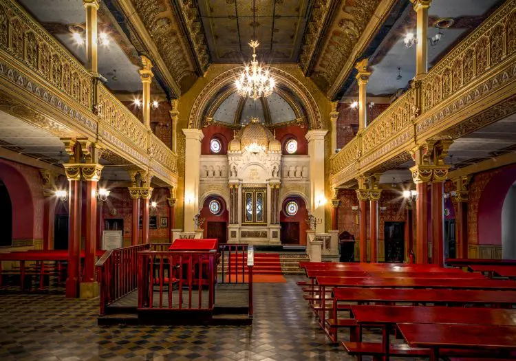 Tempel Synagogue in Kazimierz - old jewish district in Krakow
