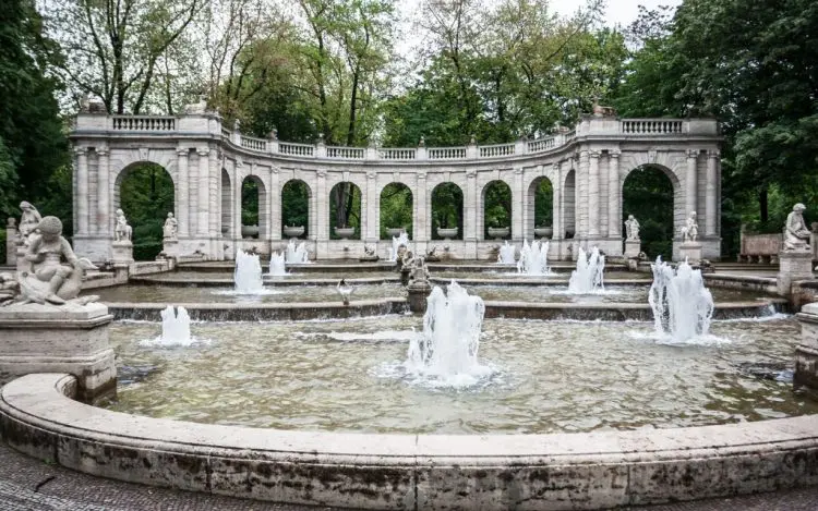 Marchenbrunnen fairy tale fountain in berlin
