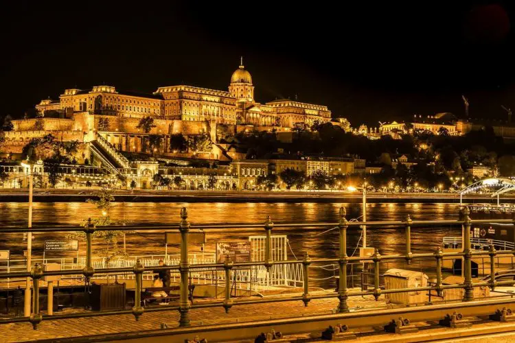 Buda as seen from Pest