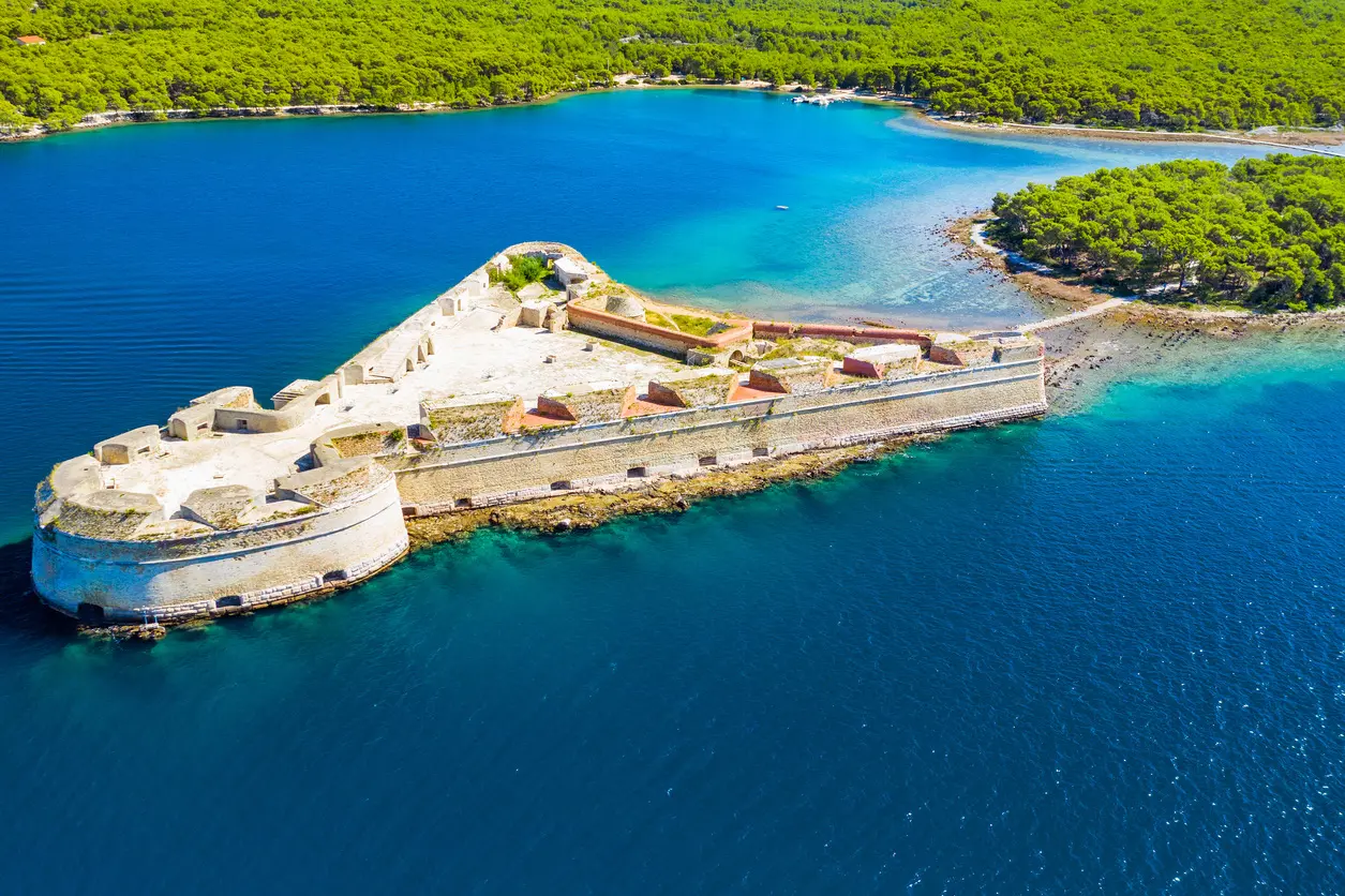 Zadar and Fort of St Nikola, Sibenik