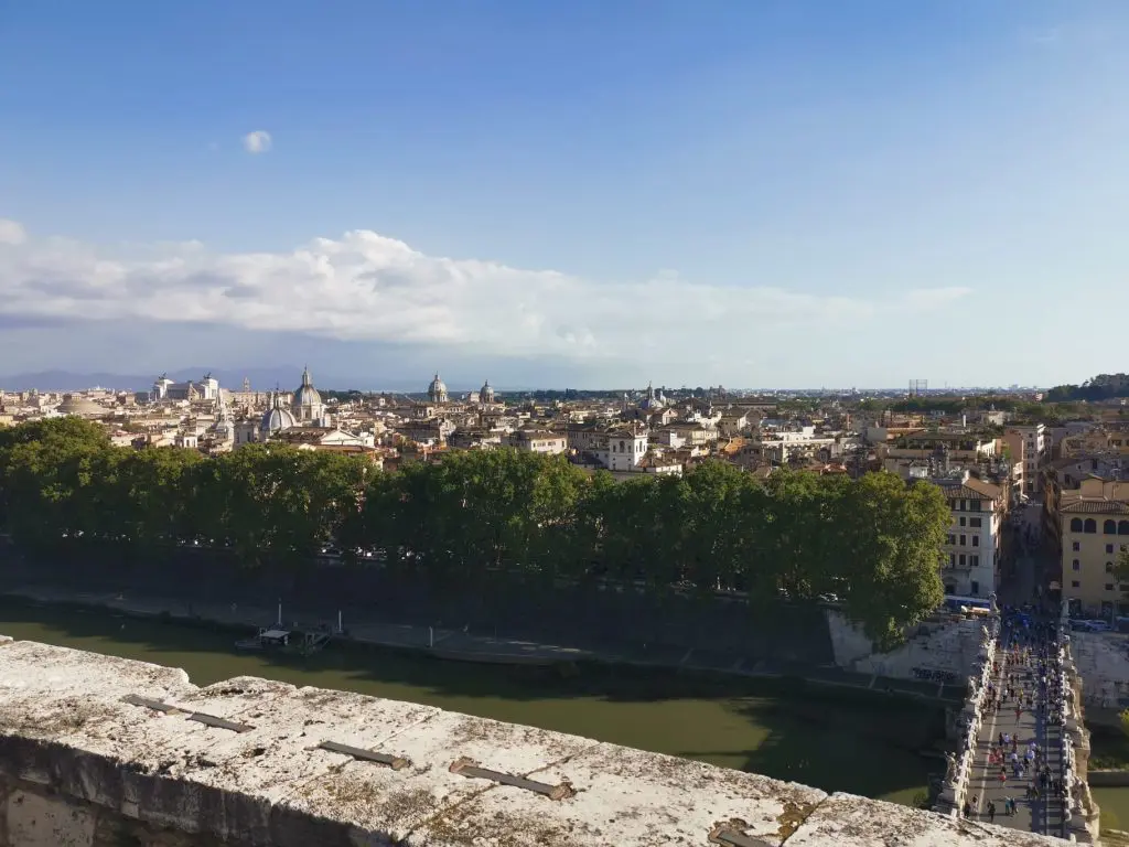 The Tiber from Castel Sant Angelo