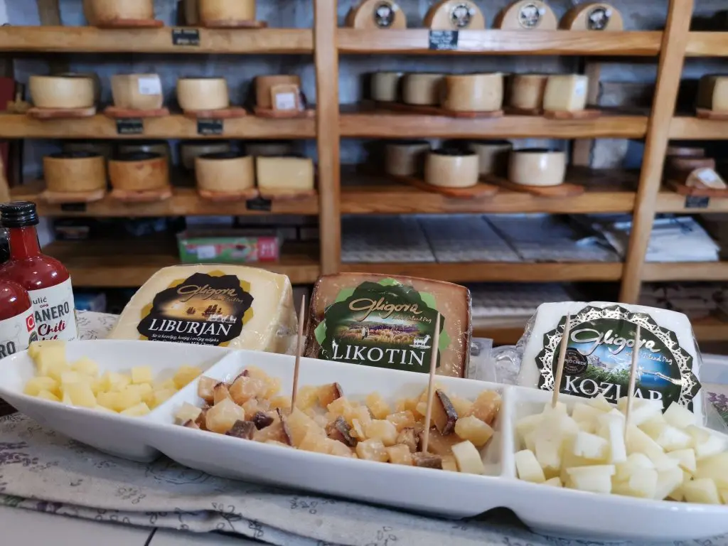 Pag cheese tasting