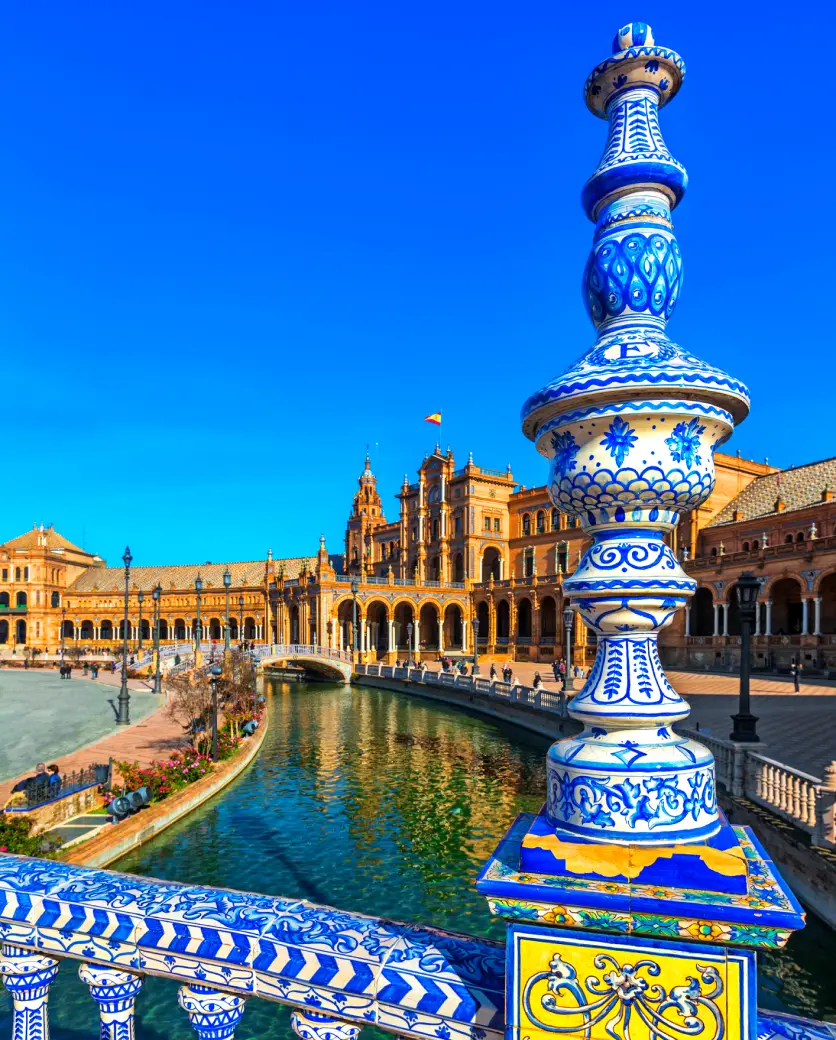 Photo showing plaza de espana in Spain