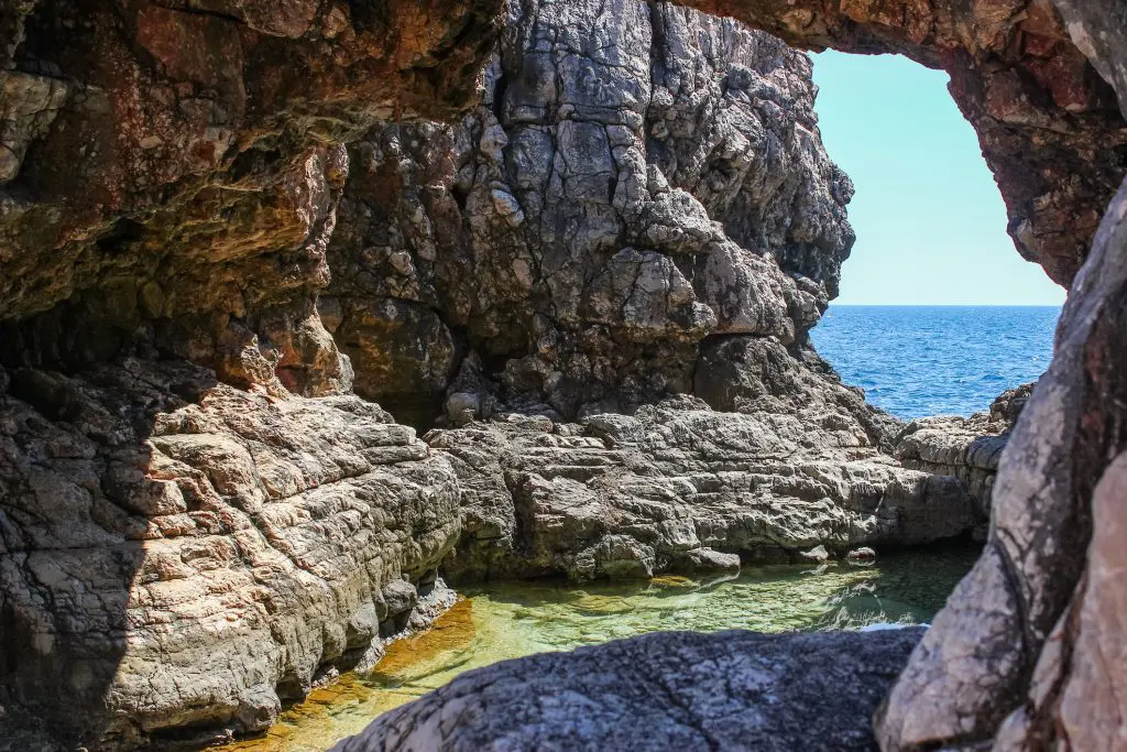 photo of Famous Lokrum rocky arch