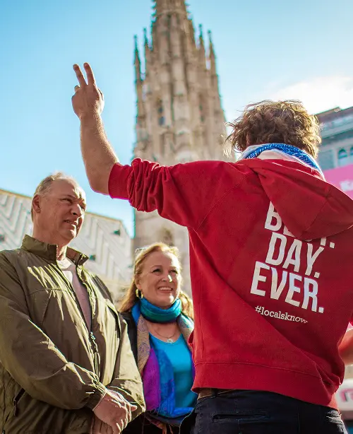 Guests on a customized private tour with Jayway Travel
 visiting iconic European attractions with a local expert.