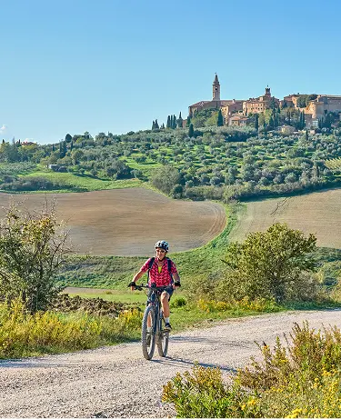 cycling in Tuscany