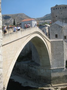 The bridge at Mostar