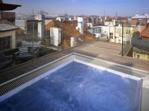 Emblem Hotel Prague Rooftop Hot Tub