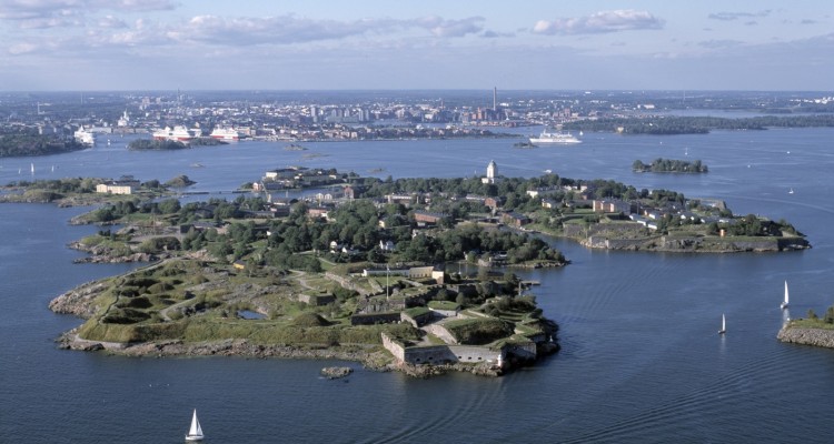 Suomenlinna from above