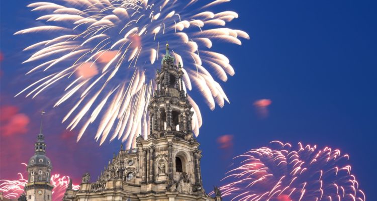 Dresden fireworks
