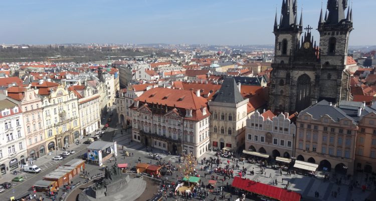 Old Town Square Prague Easter Market