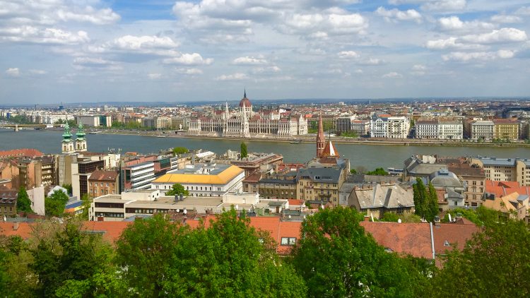 Hungarian Parliament Building from Buda Side