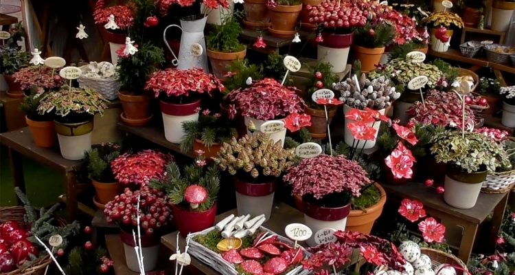 Budapest Christmas Markets decoration stall
