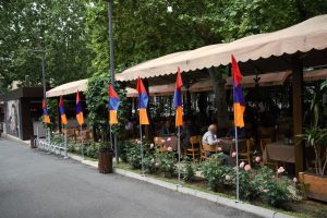 Cafe life in Yerevan