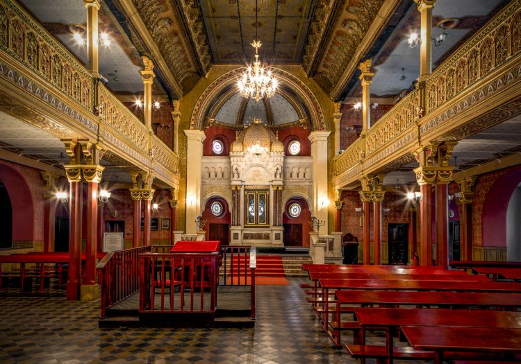 Tempel Synagogue in Kazimierz - old jewish district in Krakow