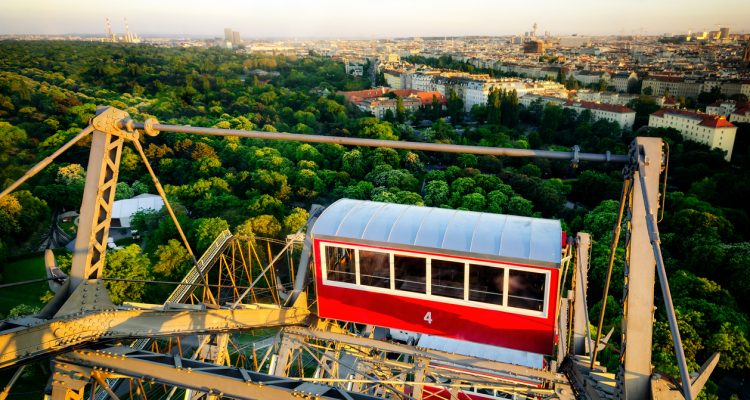 Prater Riesenrad Ausblick