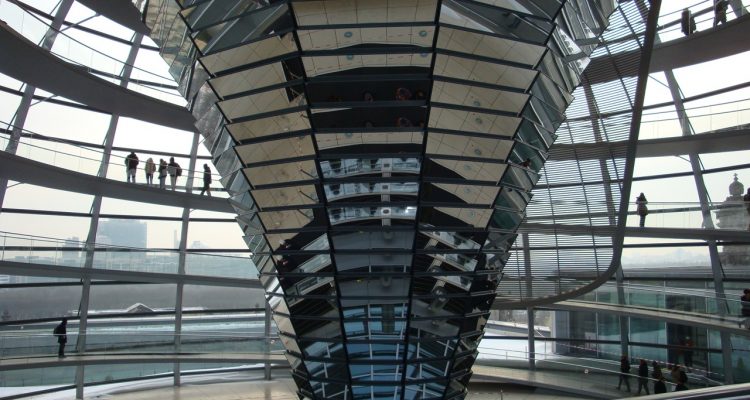 Inside the Reichstag Dome