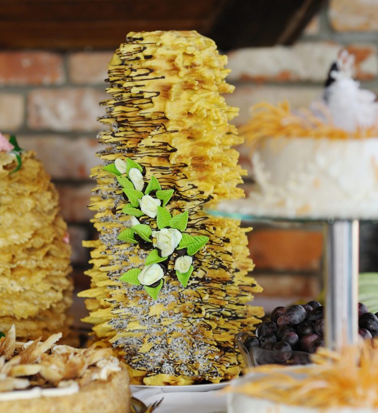 Traditional Lithuanian cake (sakotis)