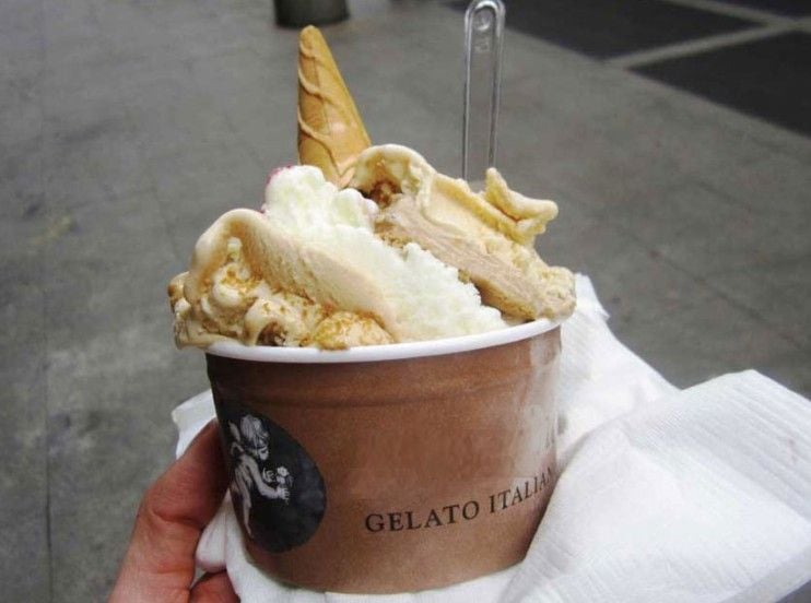 Authentic gelato