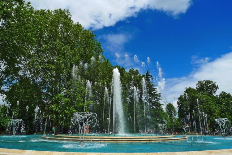 Margaret Island Dancing Fountains