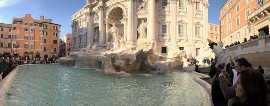 Rome Trevi Fountain