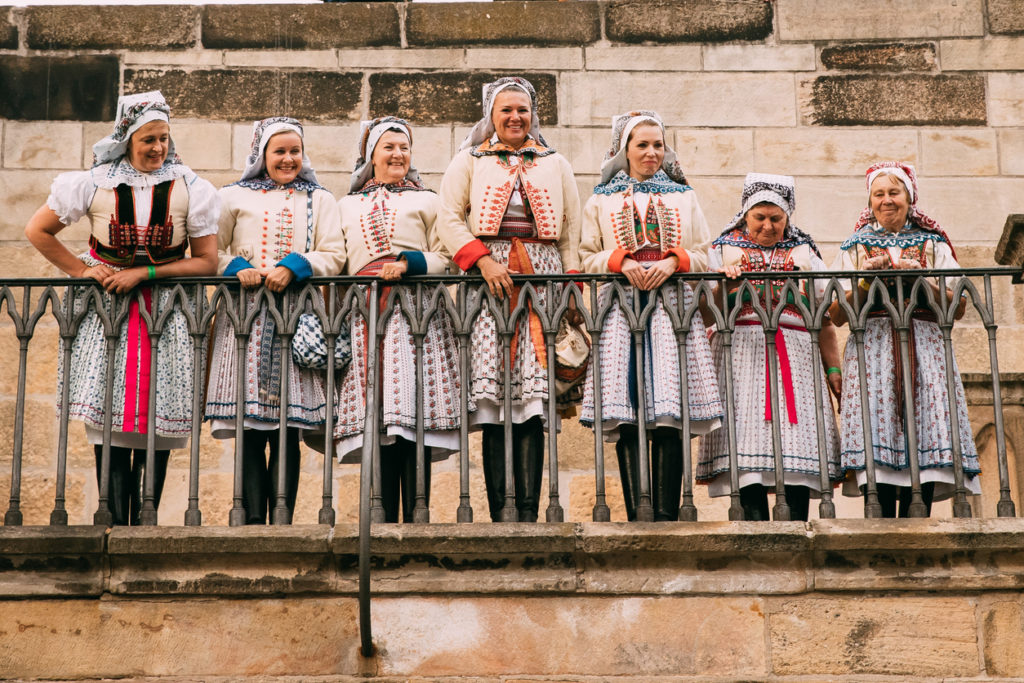 Folk group at Prague Folklore Days