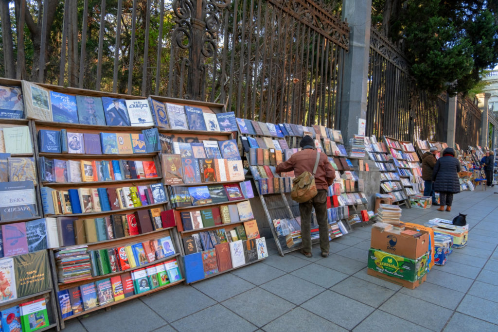 Street Book Market, Tbilisi