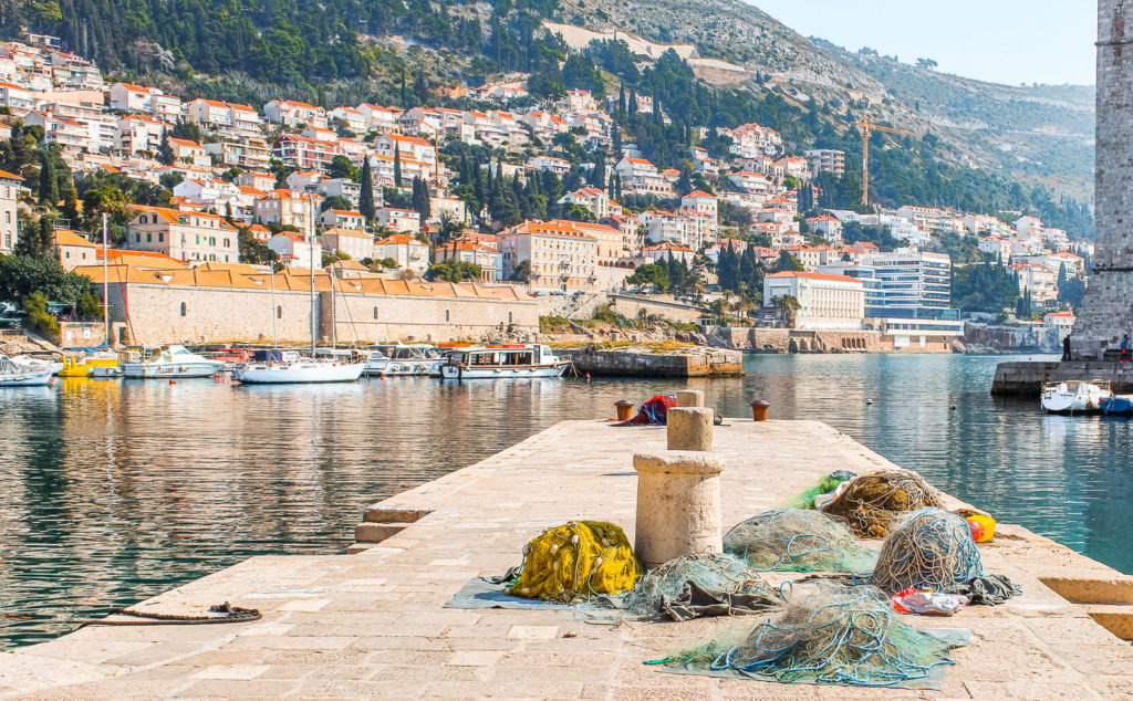 Dubrovnik's Old Town harbor