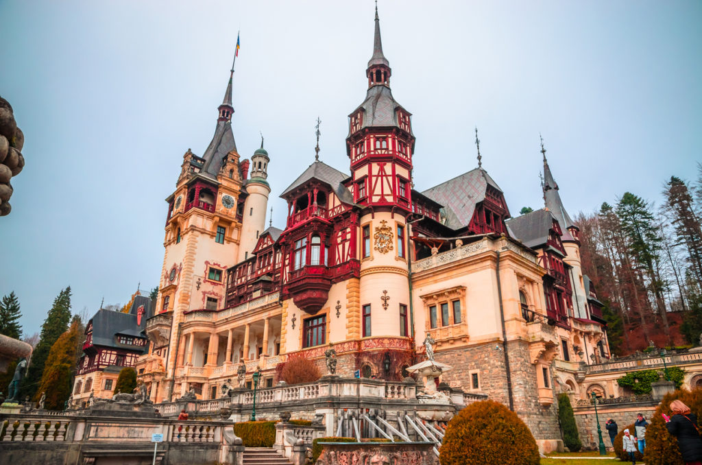 Peles Castle exterior