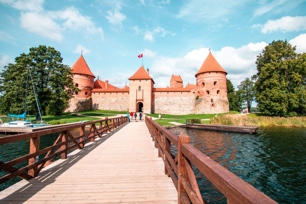 Trakai Castle entrance