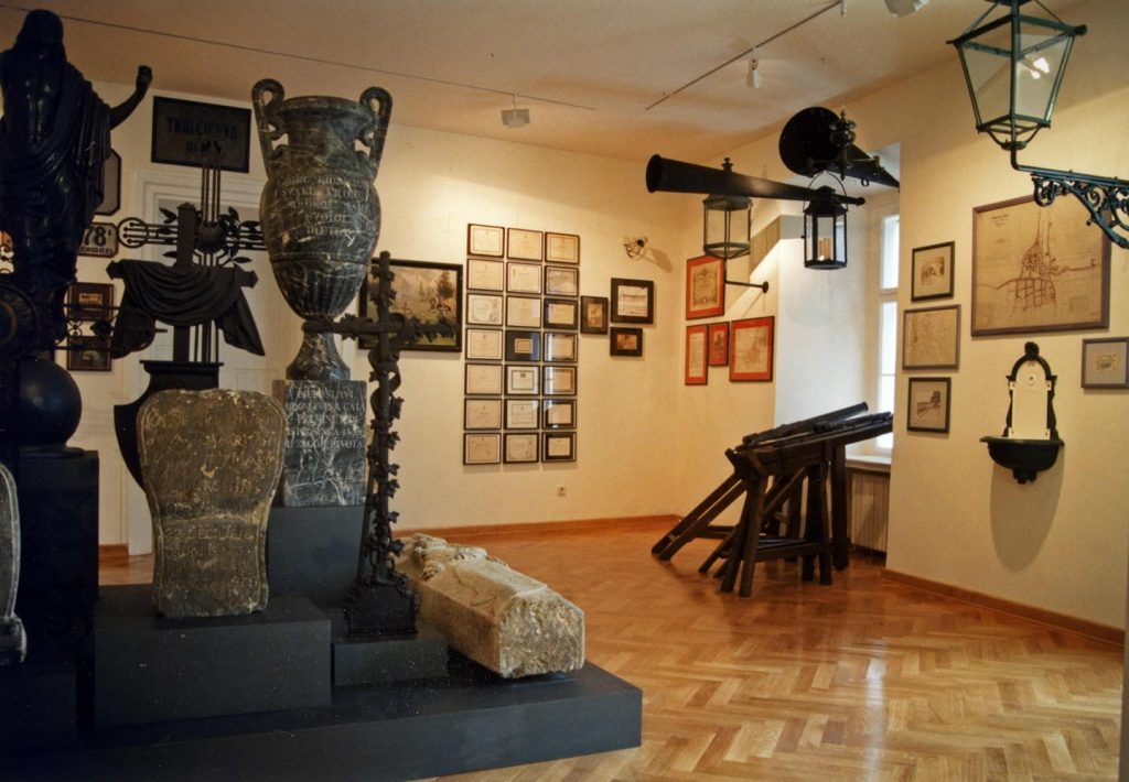 Zagreb City Museum interiod exhibits