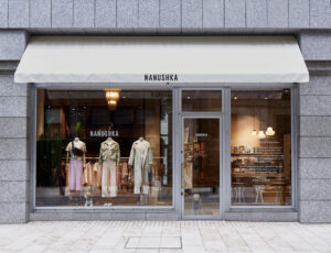 Nanushka Budapest shopfront