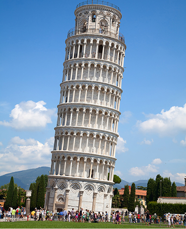 Leaning tower of Pisa, Italy